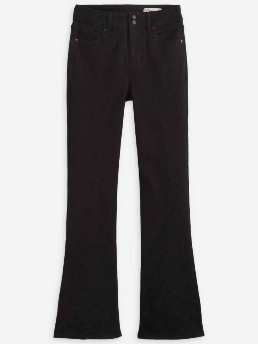 Cosmic Blue Love Women's Black Flare Jeans size 14 32" inseam